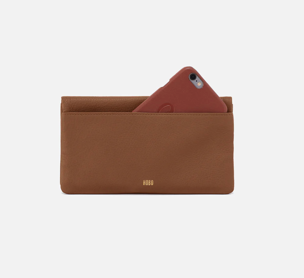 Timber Brown Lumen Continental Wallet