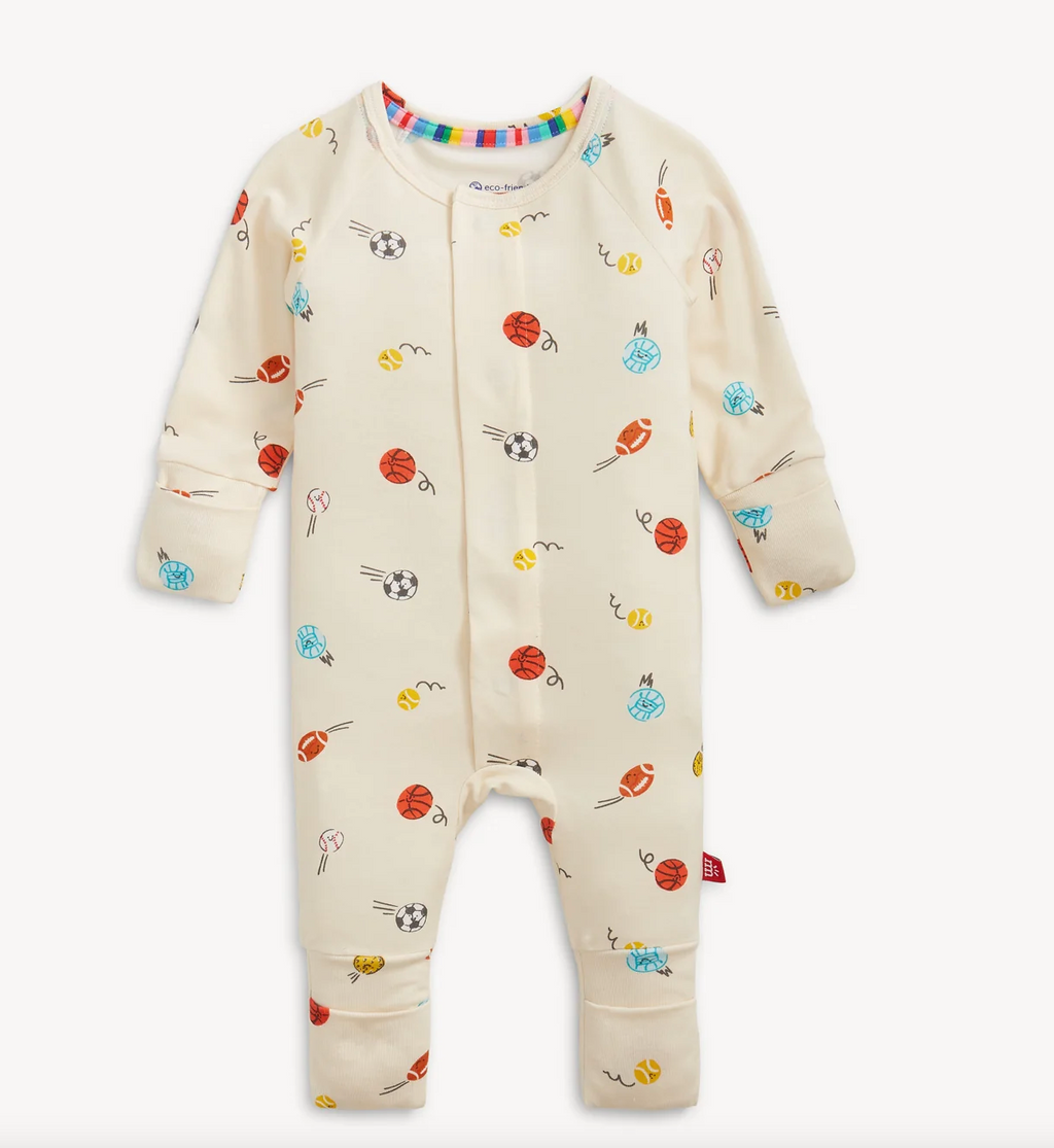 Little Baller -Magnetic Convertible Coverall