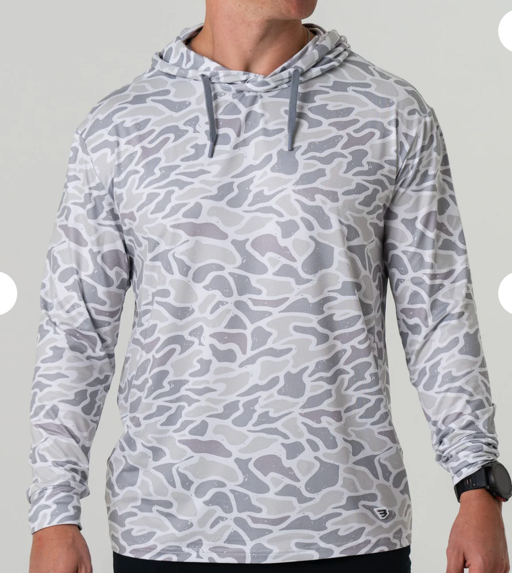 Performance Hoodie - White Camo