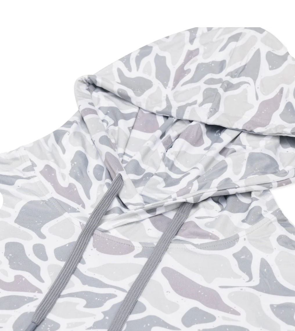 Performance Hoodie - White Camo