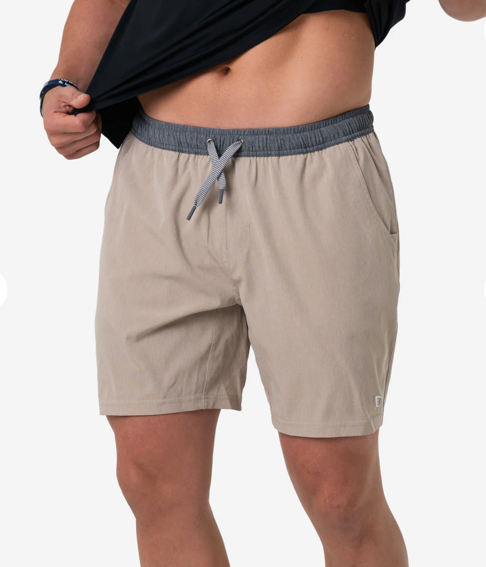 Athletic Short - Heather Khaki - Venado Camo Liner