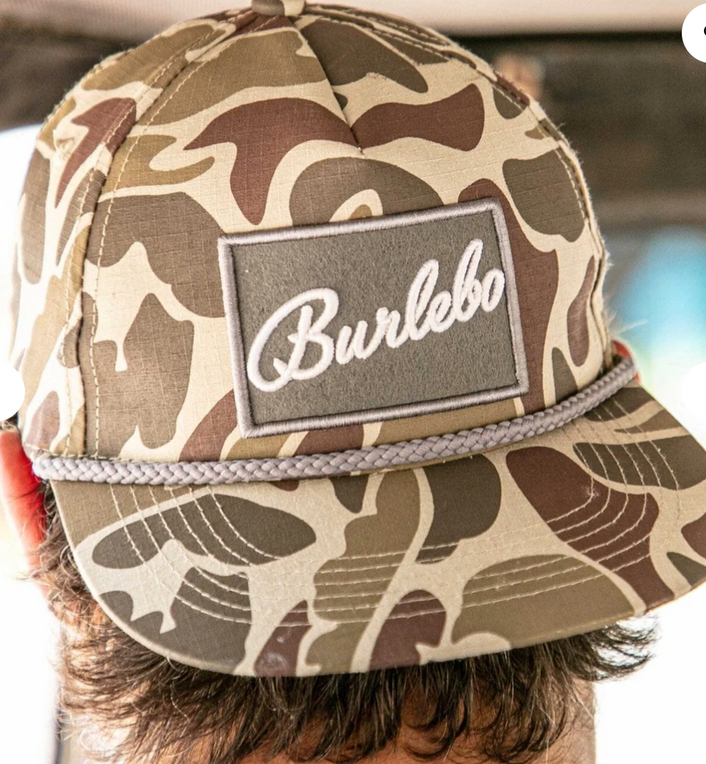 Cap - BURLEBO Grey Patch - Camo