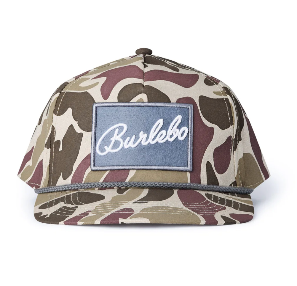 Cap - BURLEBO Grey Patch - Camo
