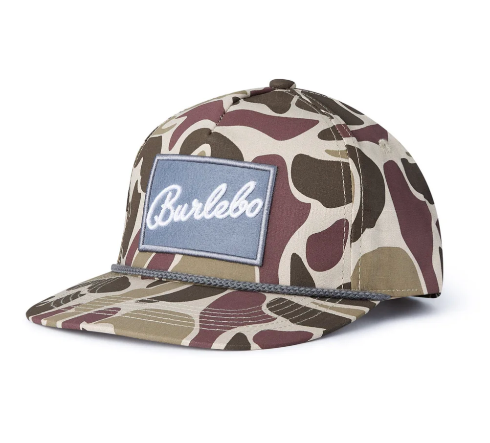 Cap - BURLEBO Grey Patch - Camo