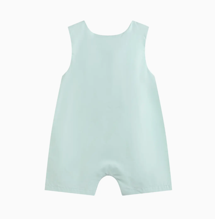 Bunny Smocked Shortalls