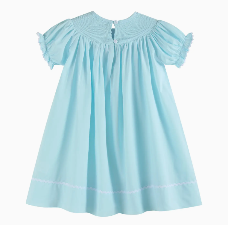 Daisy Smocked Bishop Dress