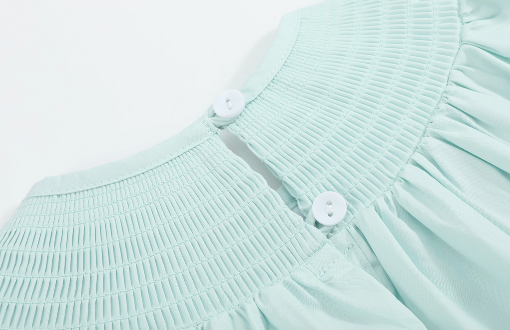 Bunny Smocked Bishop Dress