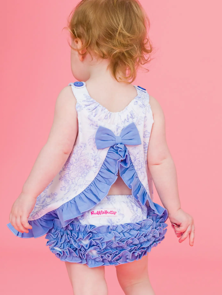 Butterfly Garden Knit Swing Top Set