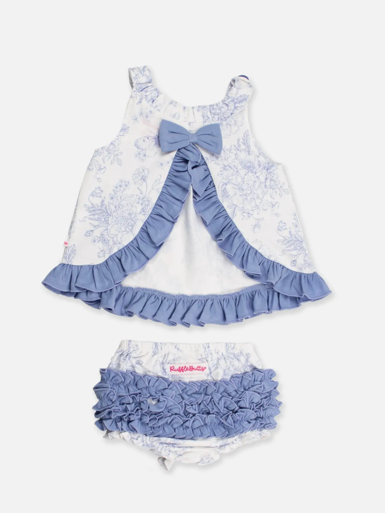 Butterfly Garden Knit Swing Top Set