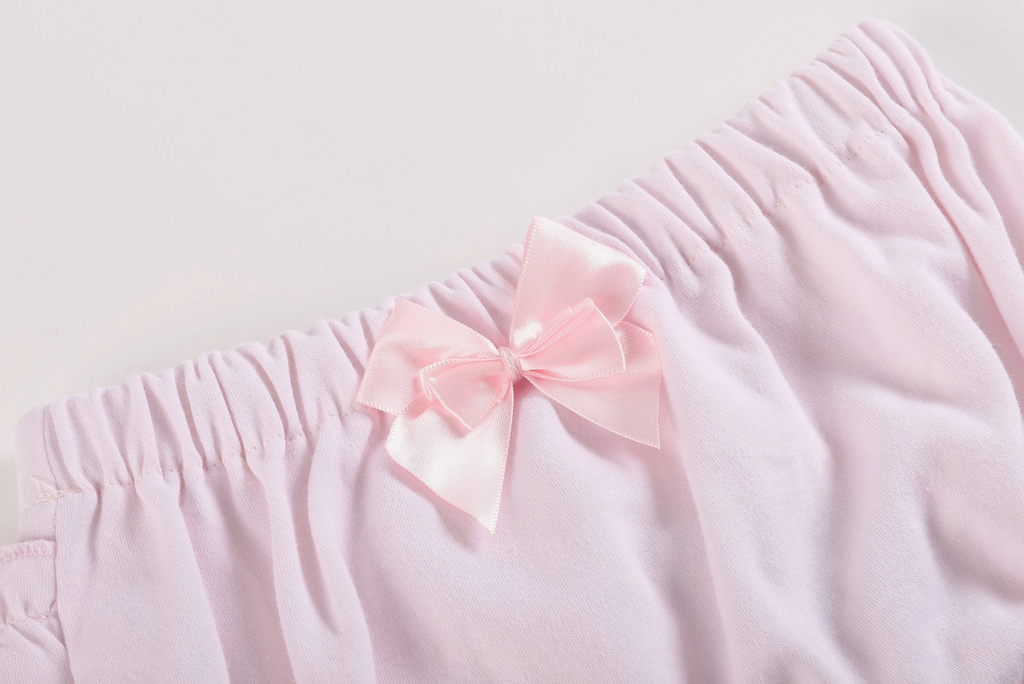 Pink Baby Bloomers Knit
