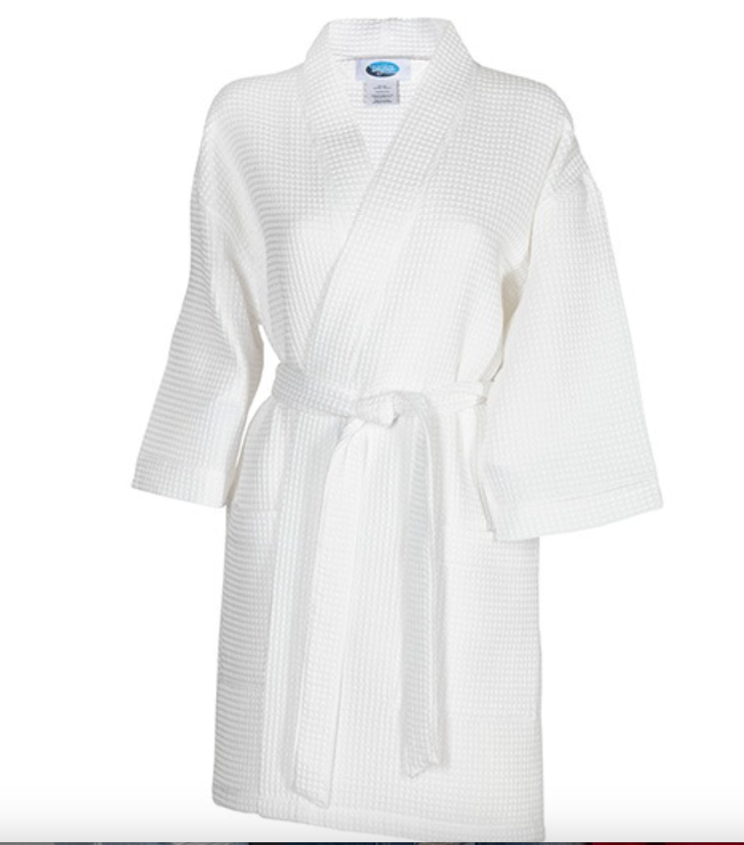 Waffle Robe-White