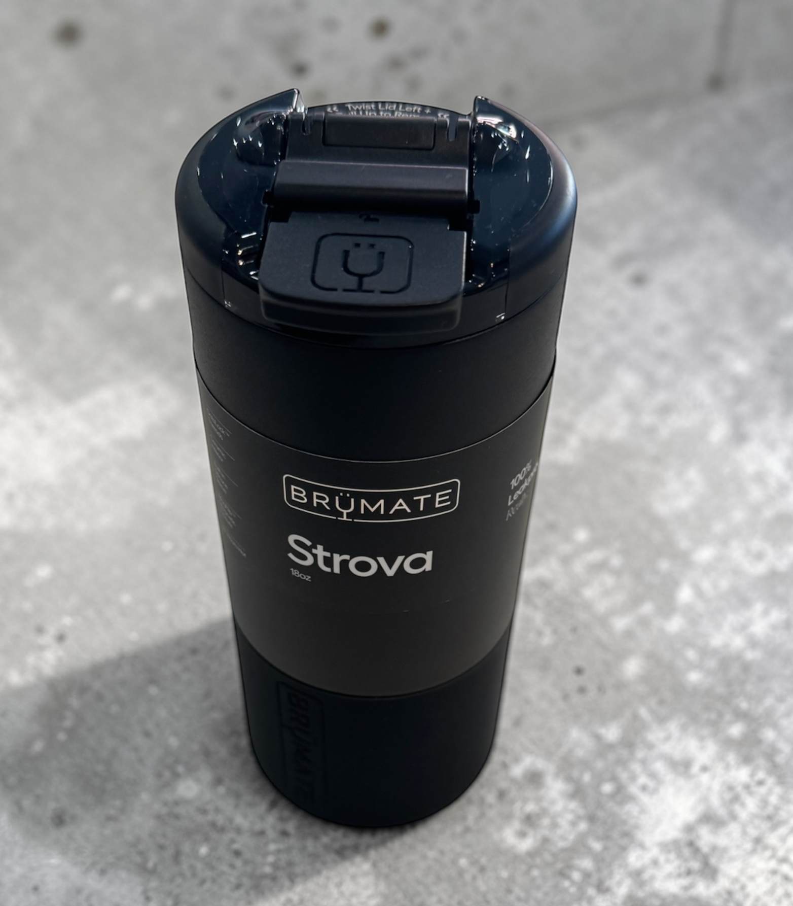 Strova 18oz -Matte Black