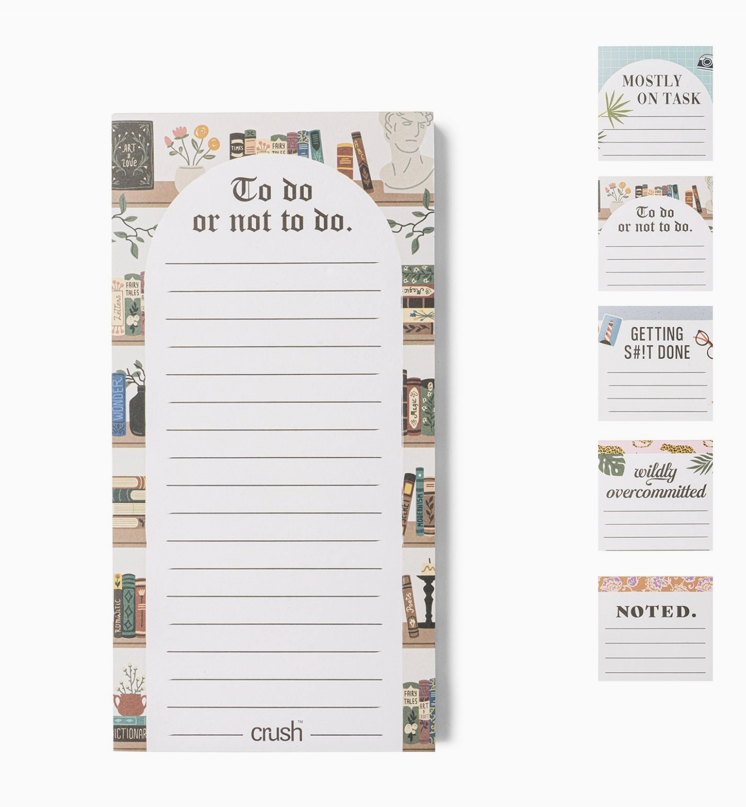 Crush Overachiever To-Do List