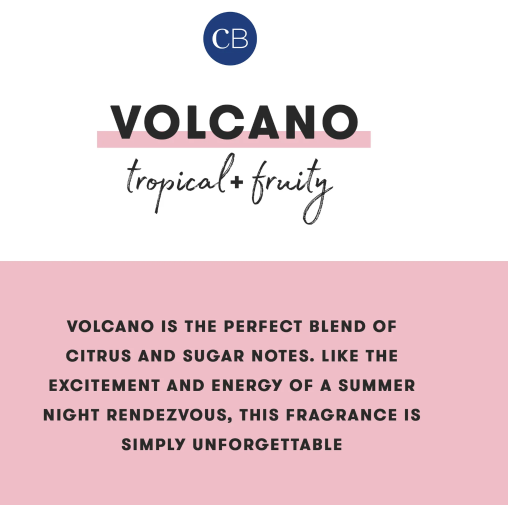 Volcano White Mini Tin Candle