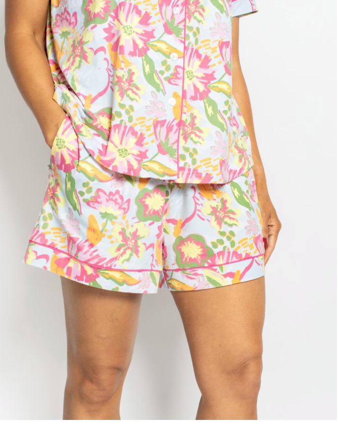 Summer Bouquet PJ Short Set