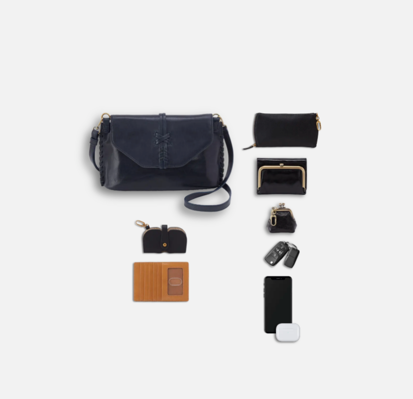 Navy Horizon Expedition Shoulder Crossbody