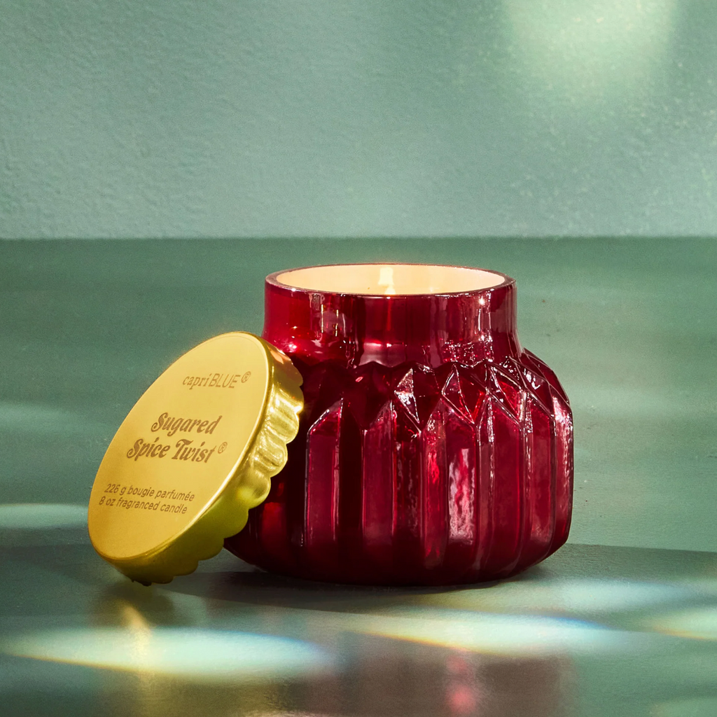 Sugared Spice Twist Royal Gem Candle - Petite 8 oz