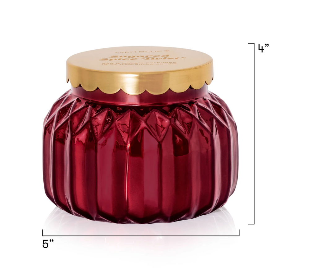 Sugared Spice Twist Royal Gem Candle - Signature 19 oz
