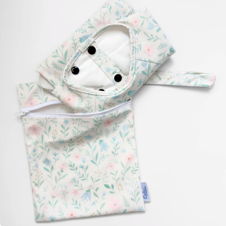 The Grayson Long Sleeve Bib - Wildflower Dreams