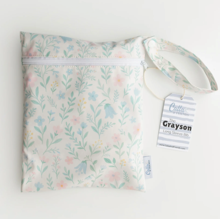 The Grayson Long Sleeve Bib - Wildflower Dreams