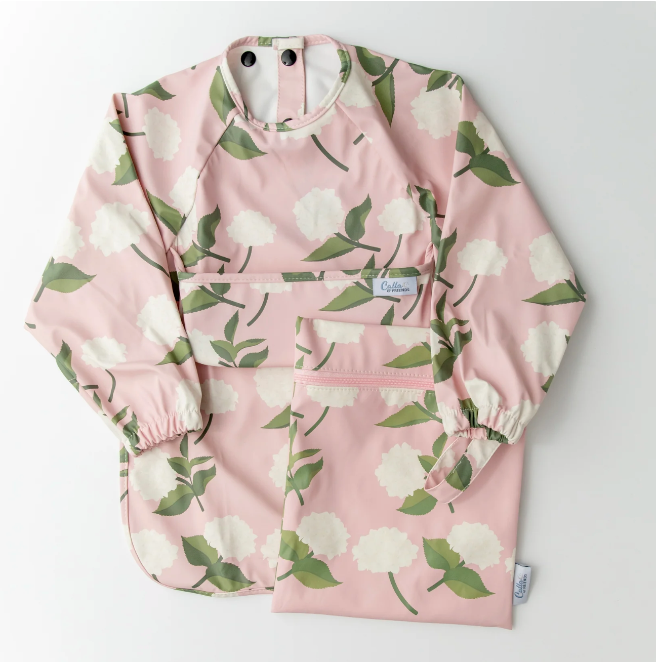 The Grayson Long Sleeve Bib - Hygrandea