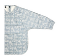 The Grayson Long Sleeve Bib - Construction Powder Blue