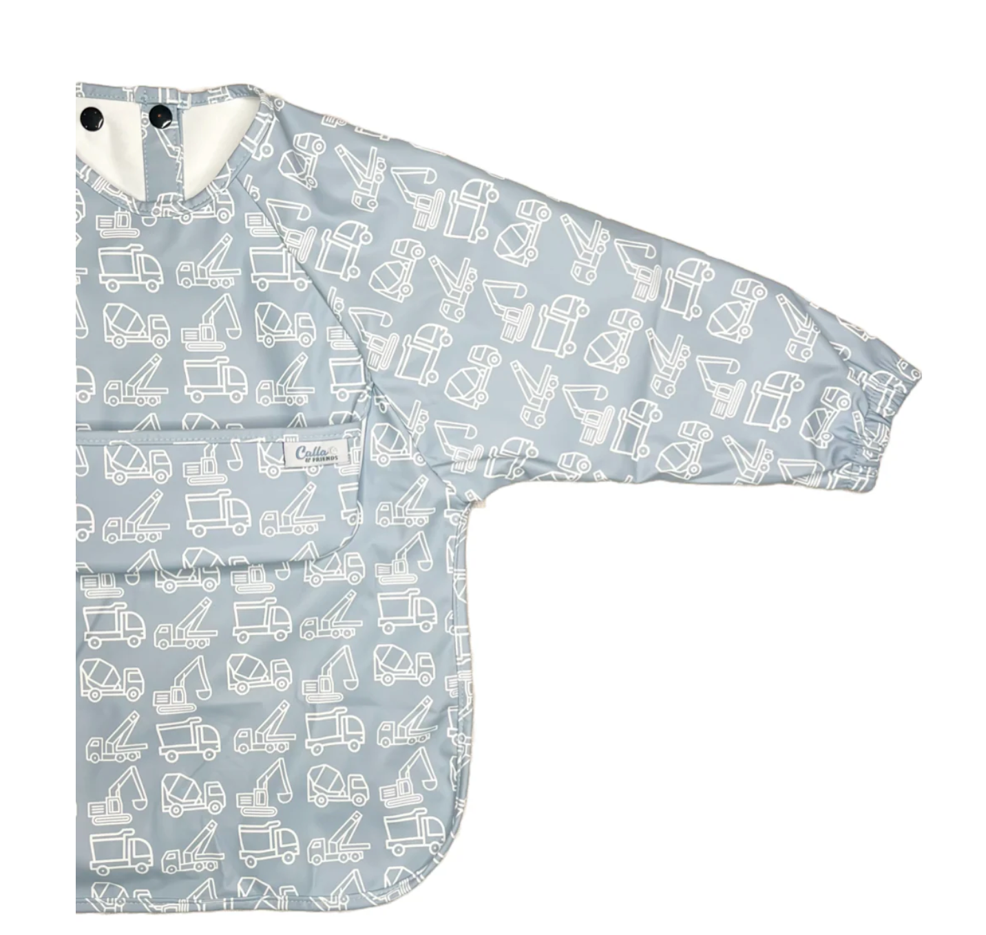 The Grayson Long Sleeve Bib - Construction Powder Blue