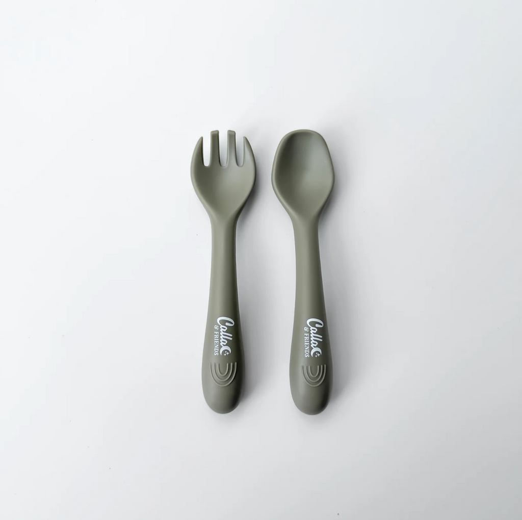 My First Silicone Utensils - Pine