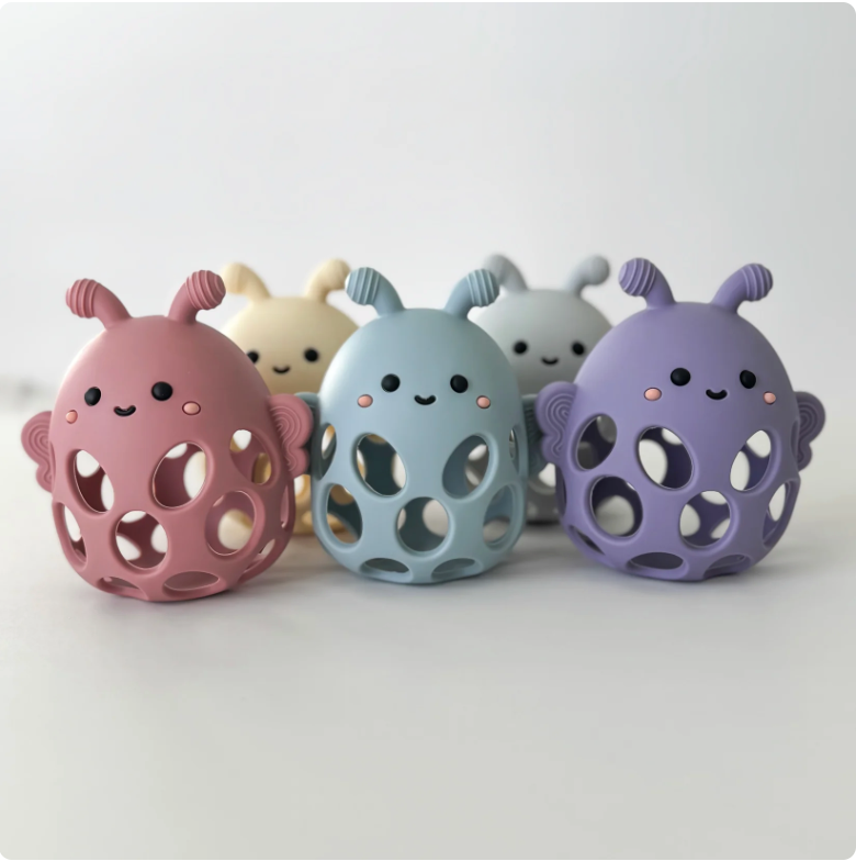 Honey Bee Teether - Lilac