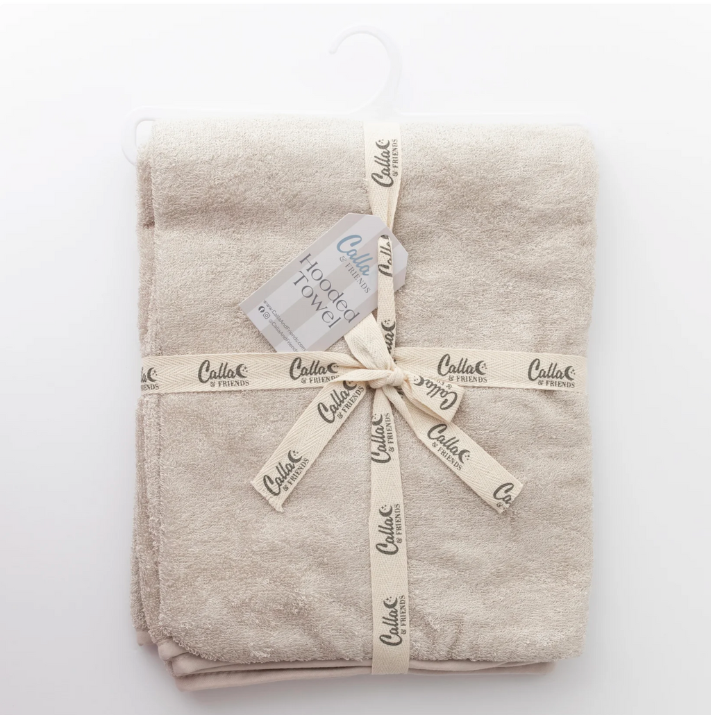 Hooded Bath Towel - Linen