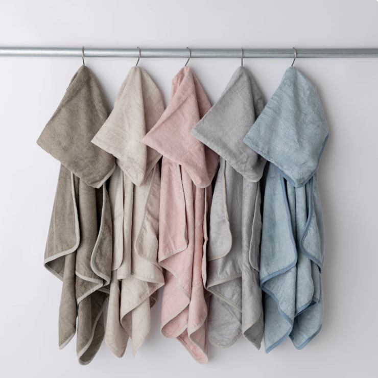 Hooded Bath Towel - Linen
