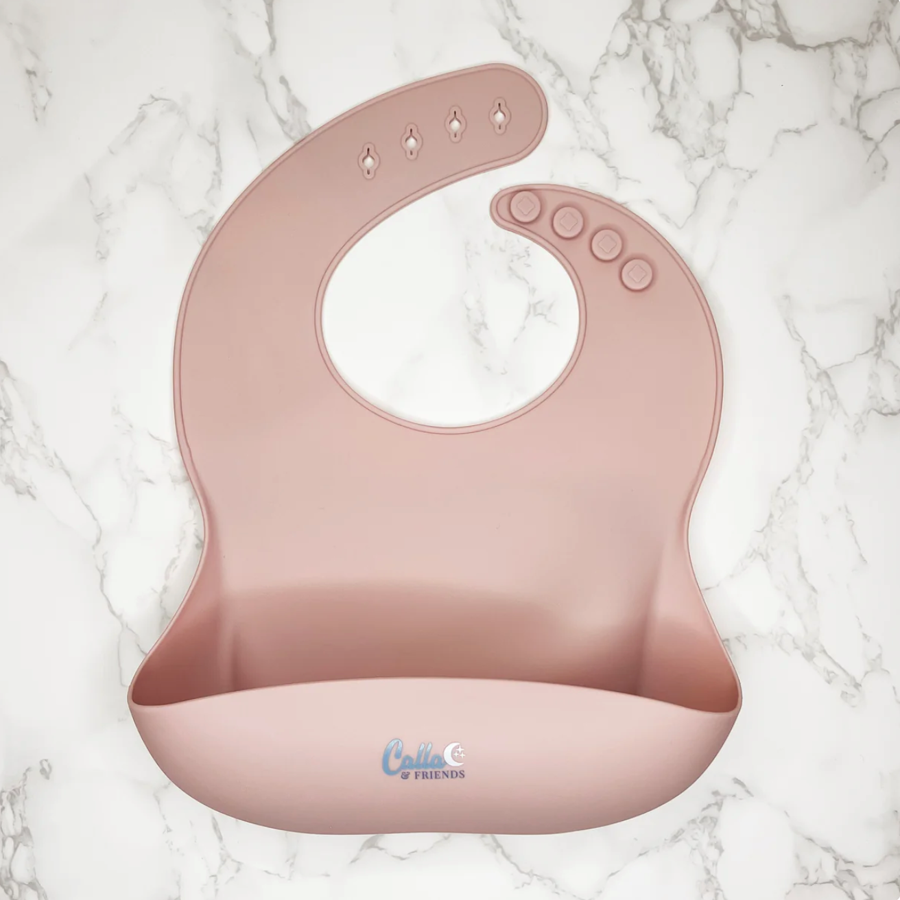 Catch All Bib - Petal Pink