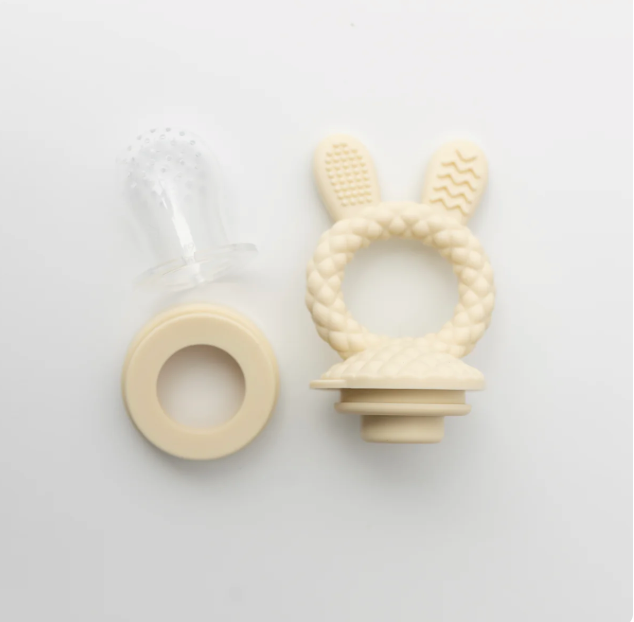 The Nourishing Nibbler Bunny Feeder - Linen