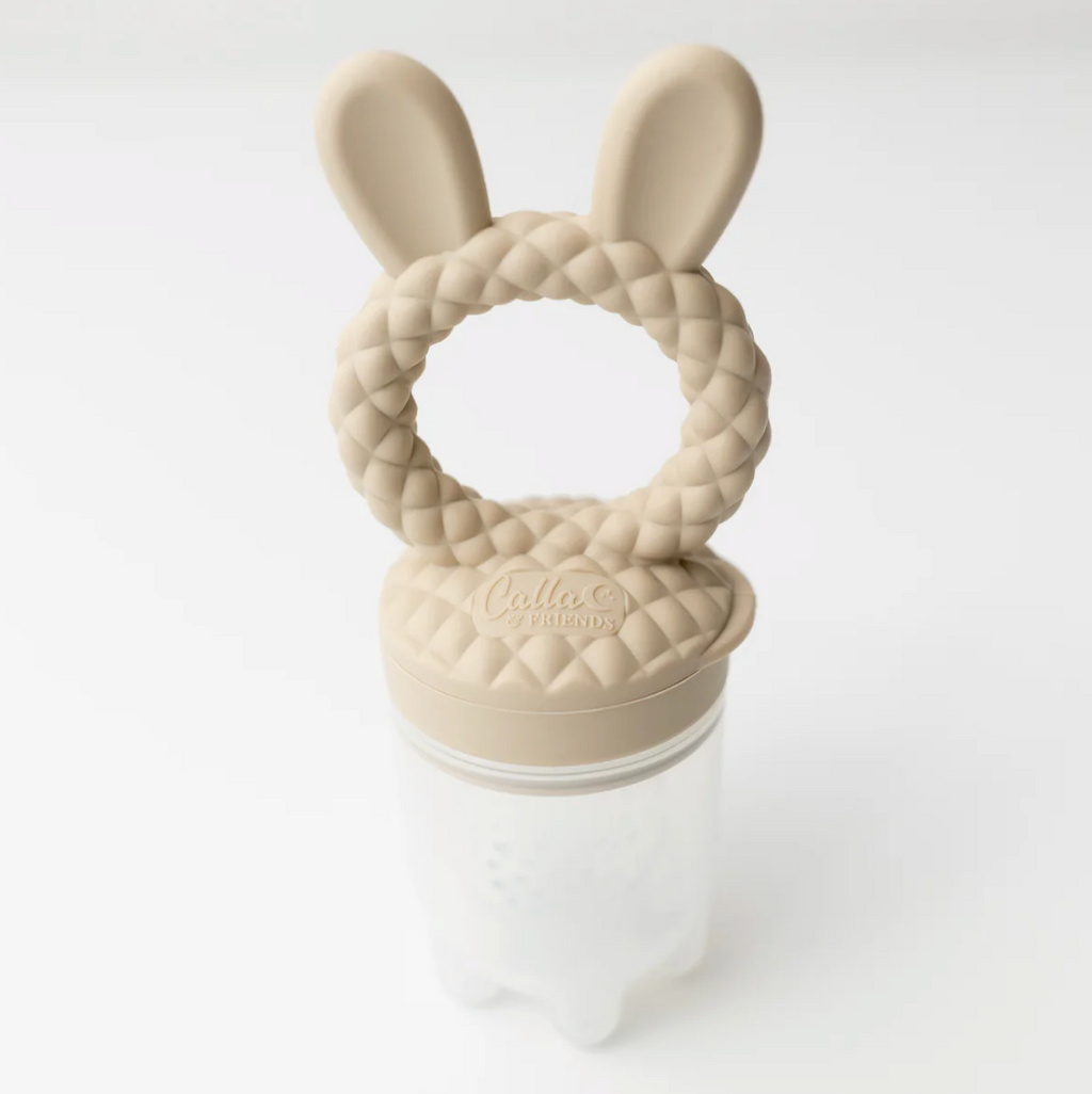 The Nourishing Nibbler Bunny Feeder - Linen
