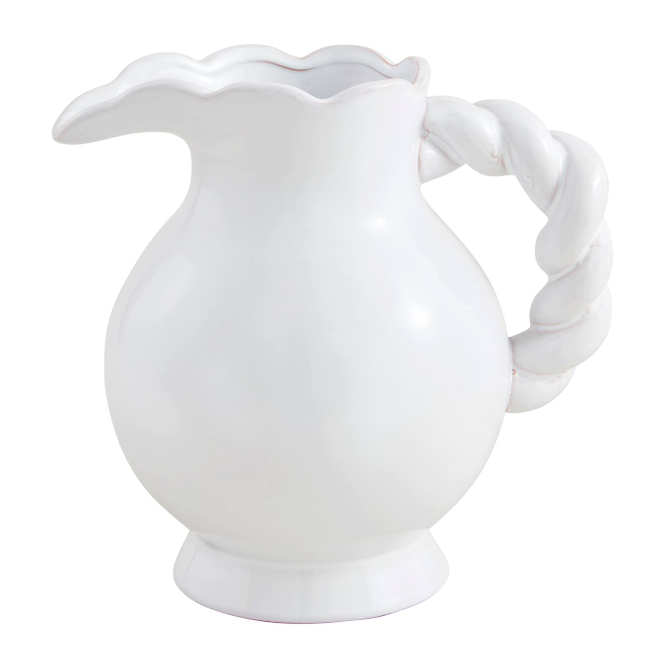 Twisted Handle Pitcher