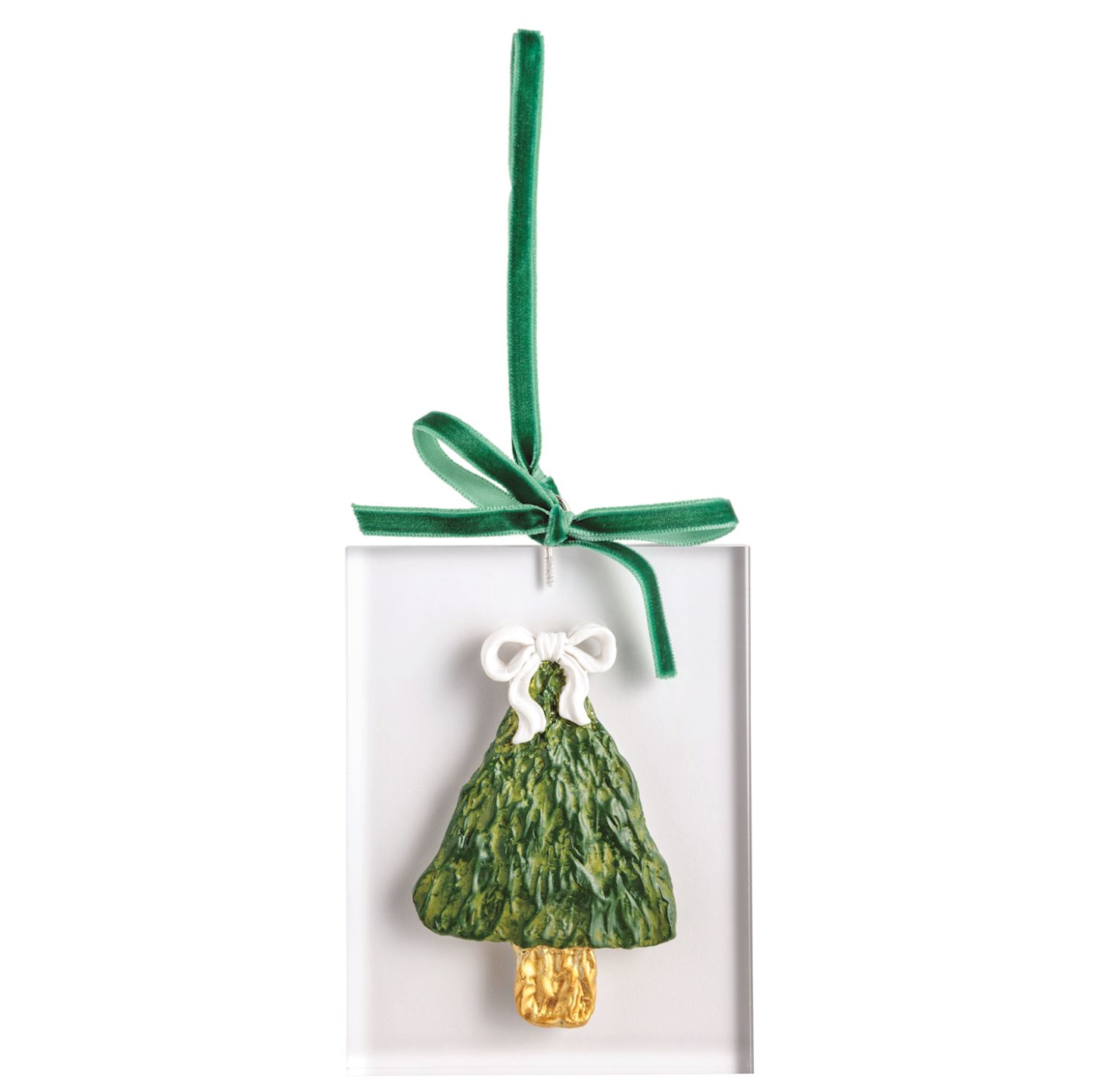 Tree Painted Acrylic Ornament