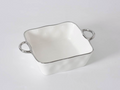 Square Baking Dish w/ Handles-Silver