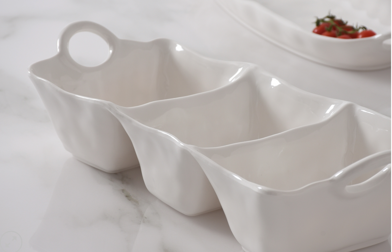 3 Section Deep Server-Melamine