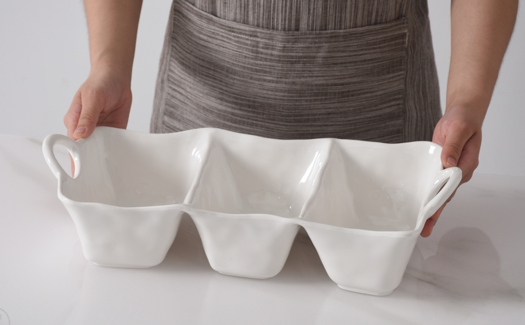 3 Section Deep Server-Melamine
