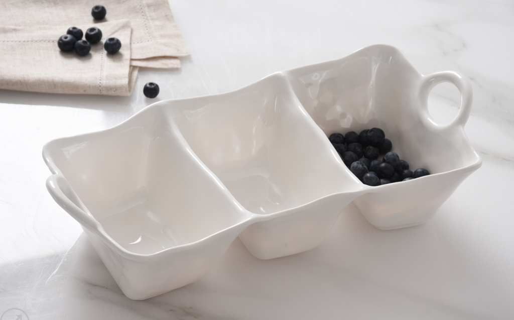 3 Section Deep Server-Melamine