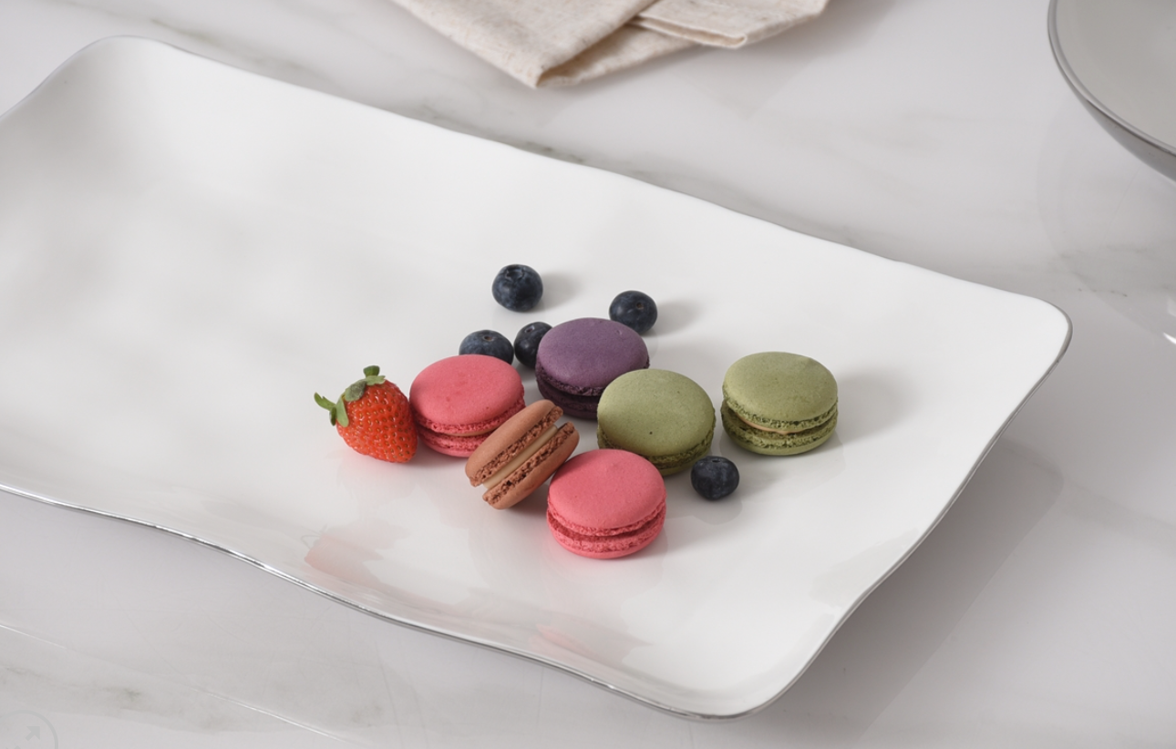 Rectangular Platter-Silver