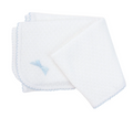 Paty Knit Blanket-Blue