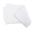 Paty Knit Blanket-White