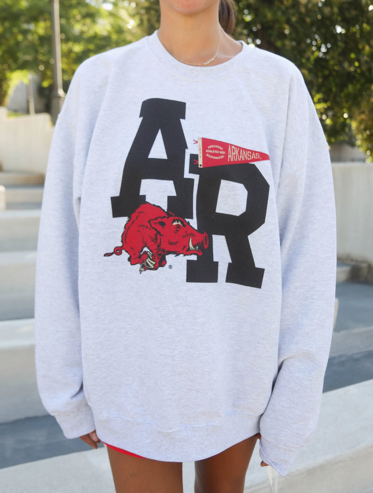AR Razorback Pennant Vault Sweatshirt