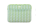 Rosemary Stripe Blue Laptop Case
