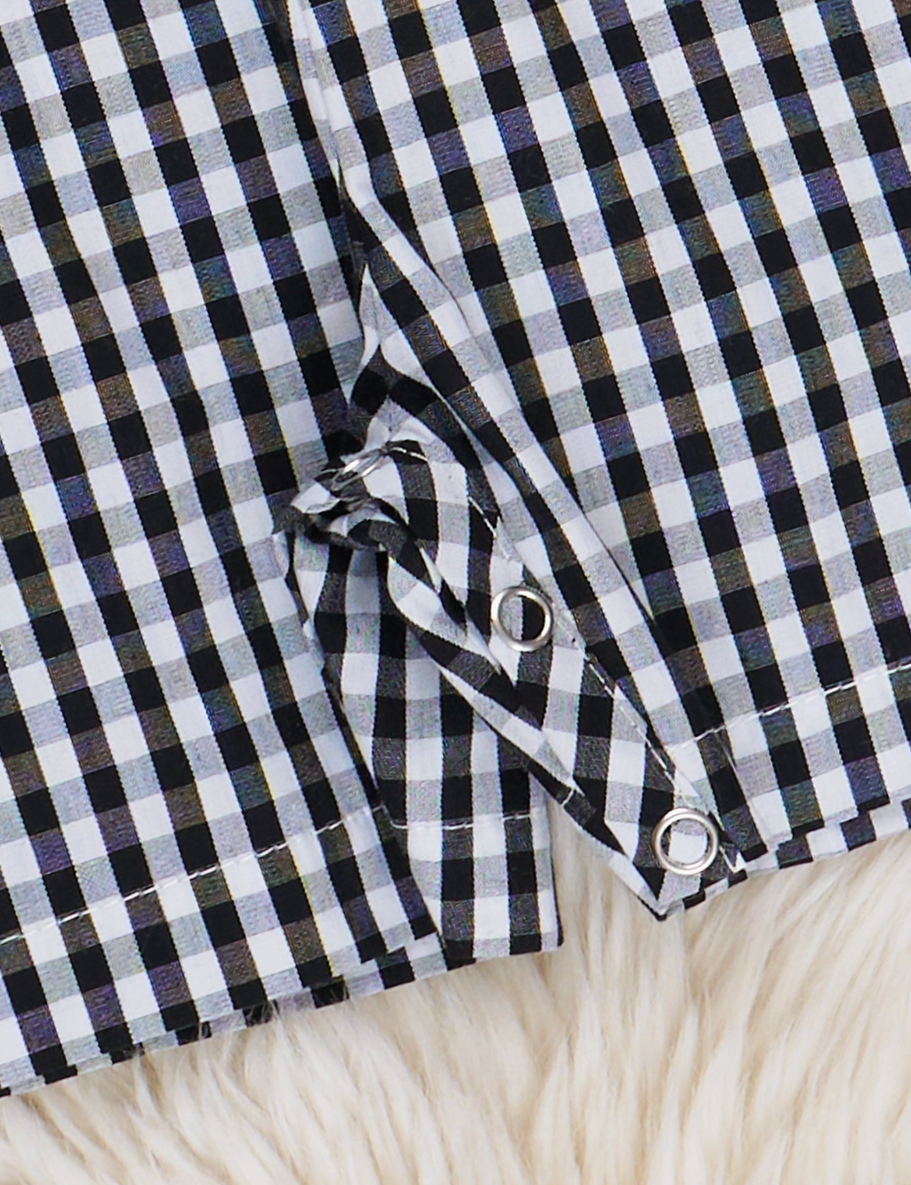 Arkansas Smocked Gingham Johnny
