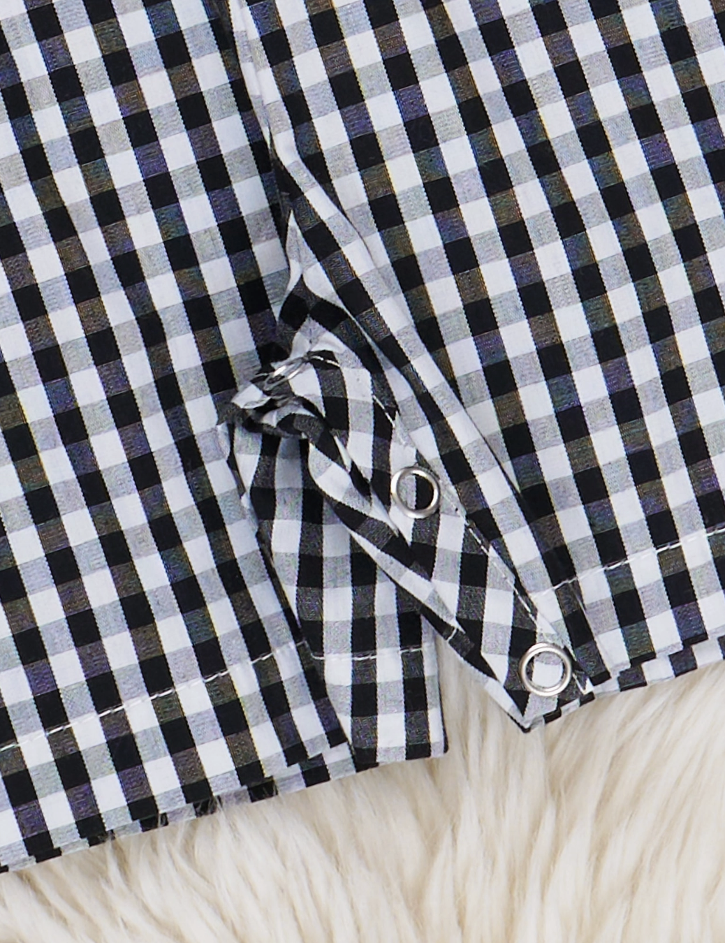 Arkansas Smocked Gingham Johnny
