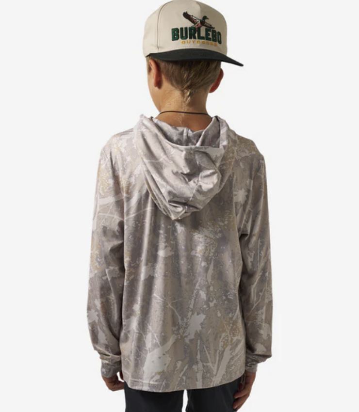 Youth Performance Hoodie - Drifter Camo