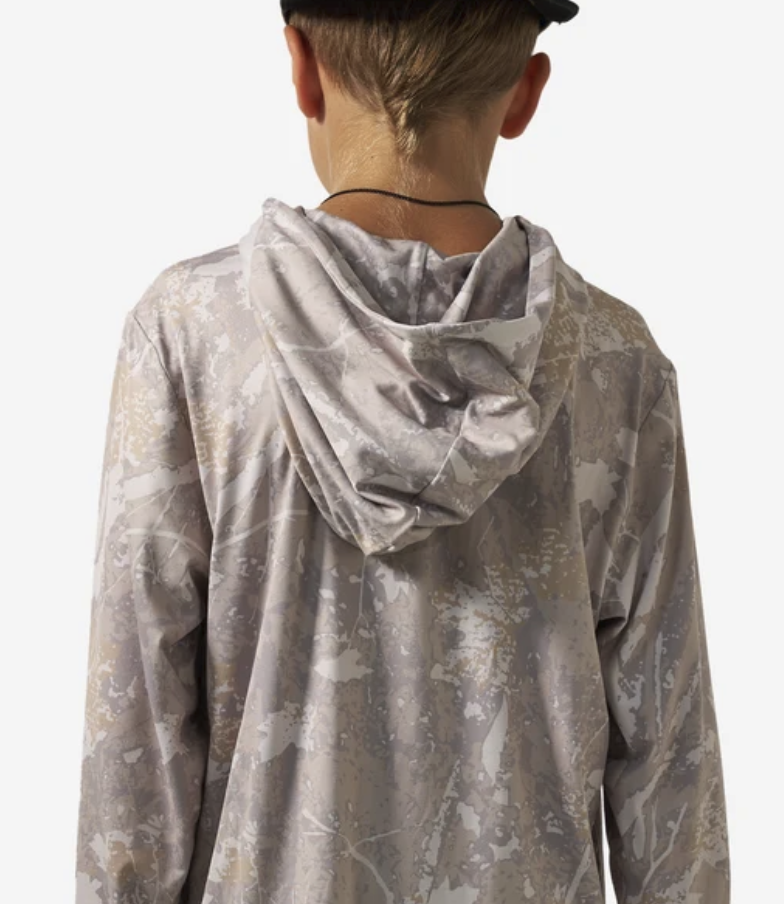 Youth Performance Hoodie - Drifter Camo