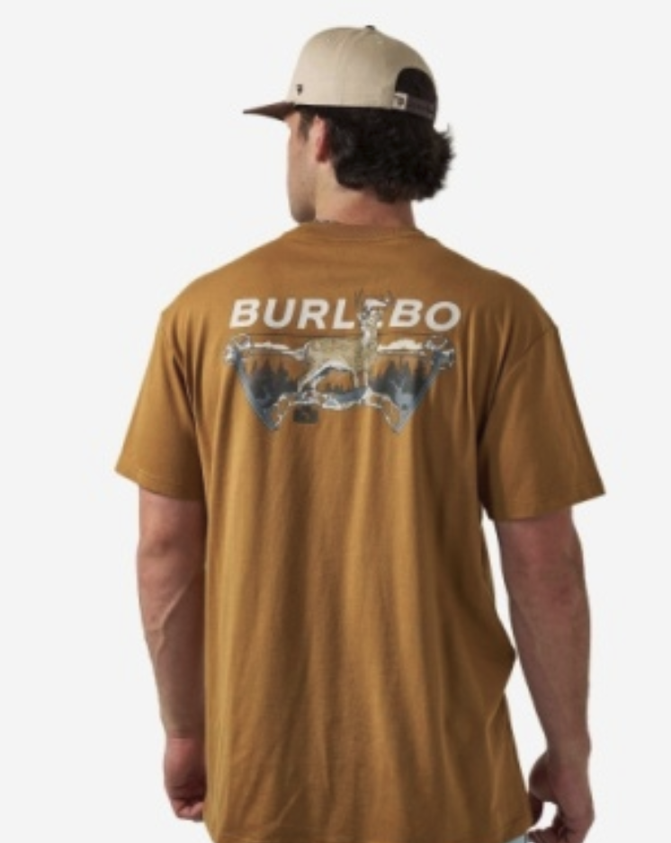 SHORT SLEEVE TEE - BOW HUNTER - LIGHT BROWN